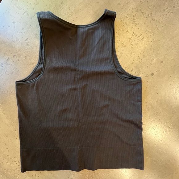 COPY - Athleta ribbed tank. Black, size XL. - Picture 2 of 4